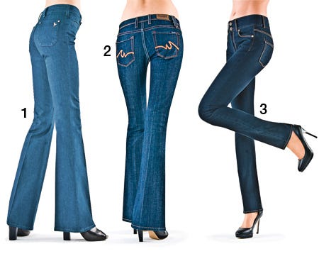 best jean style for curvy figure