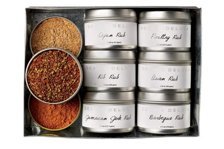 Dean & Deluca Spice Rub Collection Christmas gifts: spice collection