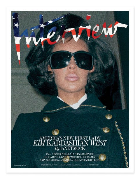 Kim Kardashian Poses as Jackie Kennedy for Interview Magazine