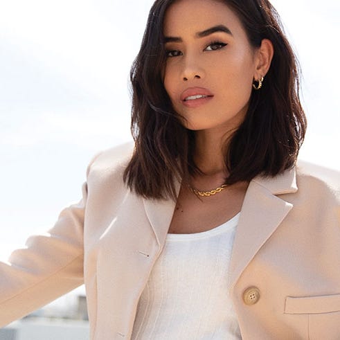 pink jacket