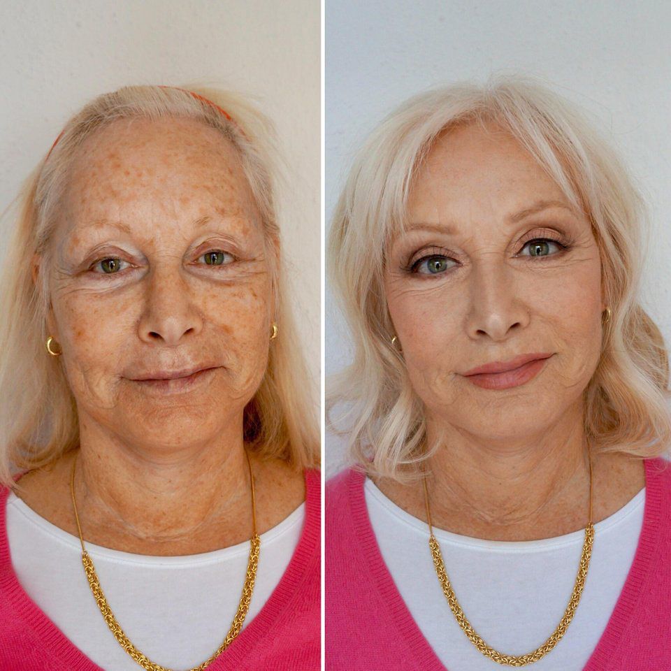 best face makeup for mature skin