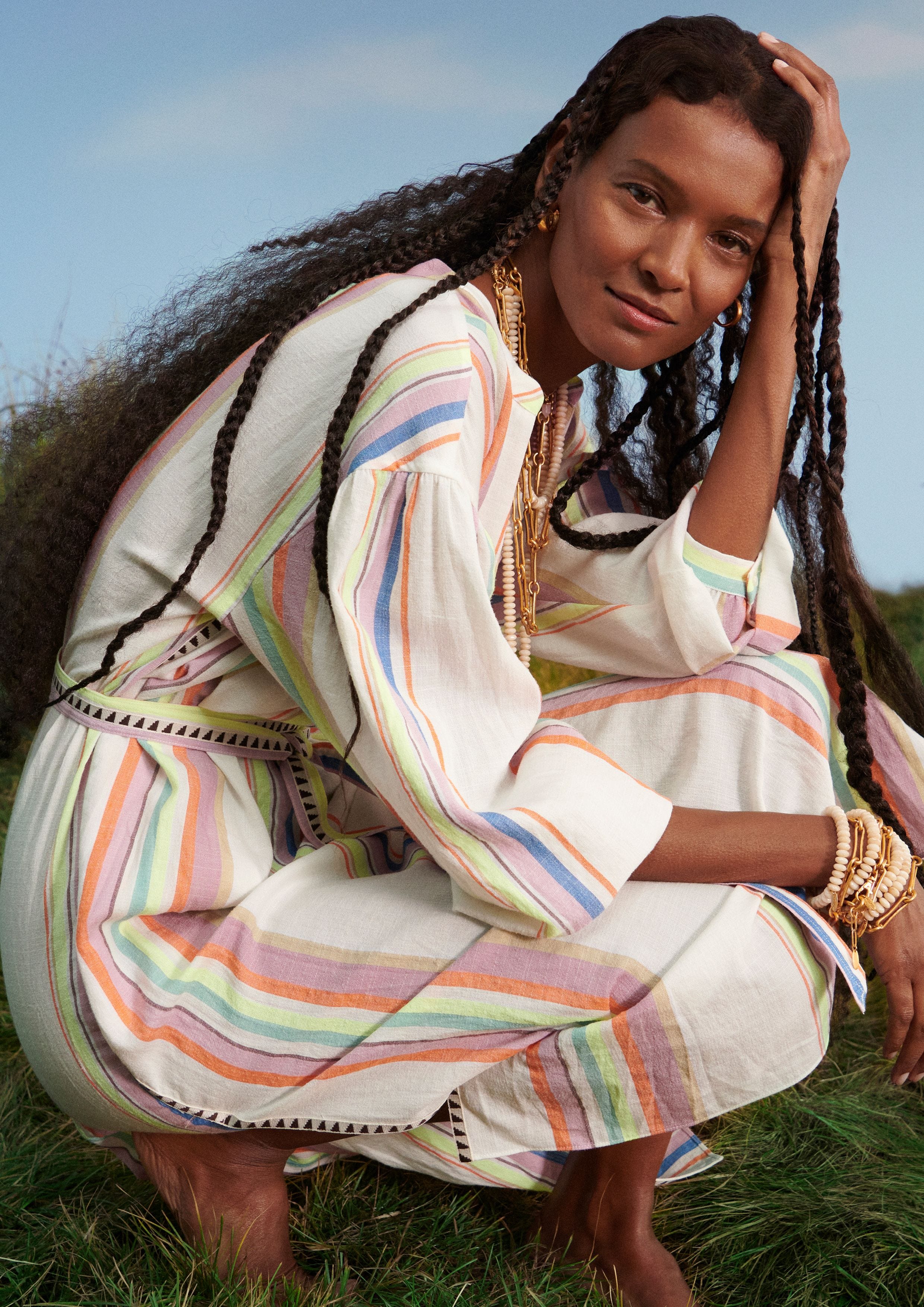 Liya Kebede Continues Lemlem’s Sustainability Mission With H&M