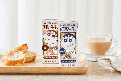 「蠟筆小新牛奶」俏皮登場！日式復刻咖啡牛乳、紅茶牛乳必嘗鮮，全台7 eleven獨家販售
