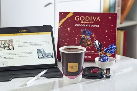 冬天必喝熱可可！godiva喜馬拉雅粉紅鹽熱巧克力限量上市，限定版熱可可、粉紅小貨車造型杯塞等你收藏