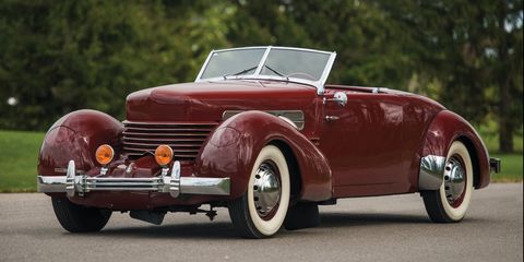 1937 CORD 812 'SPORTSMAN' CONVERTIBLE COUPE