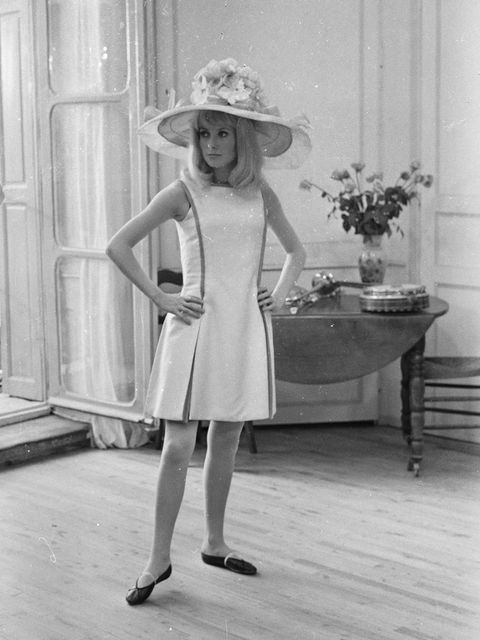 clothing, hat, dress, photograph, white, style, sun hat, fashion accessory, high heels, one piece garment,