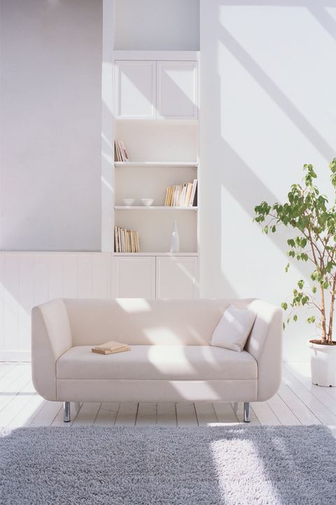 白いソファを白く保つためのお手入れ方法 Elle Decor エル デコ