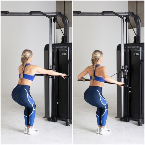 shoulder gym machine exercises
