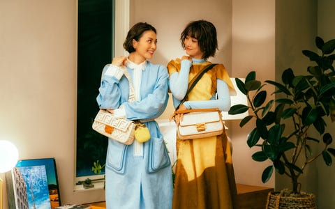 米倉涼子 ヨンア フェンディ の Baguettefriendsforeverキャンペーン動画に登場 ファッション Elle エル デジタル