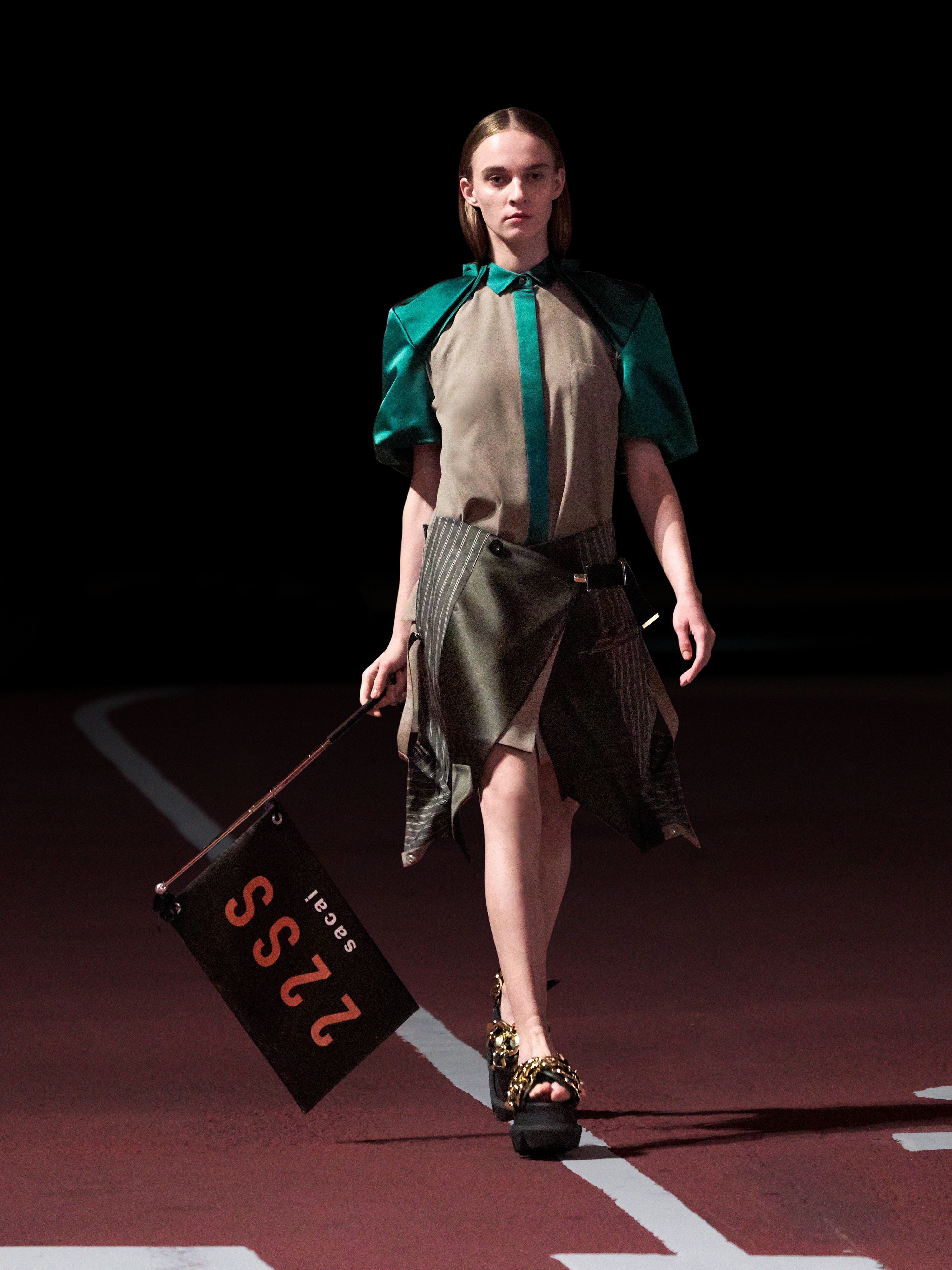 サカイ（SACAI）」2022春夏コレクション | ファッション | ELLE ［エル 
