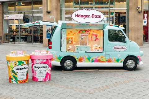 Haagen Dazs花甜小巴士升級版全台巡迴開跑 快來品嚐全新春限定 茉莉 橙花 冰淇淋 還有四大必拍亮點快追起來