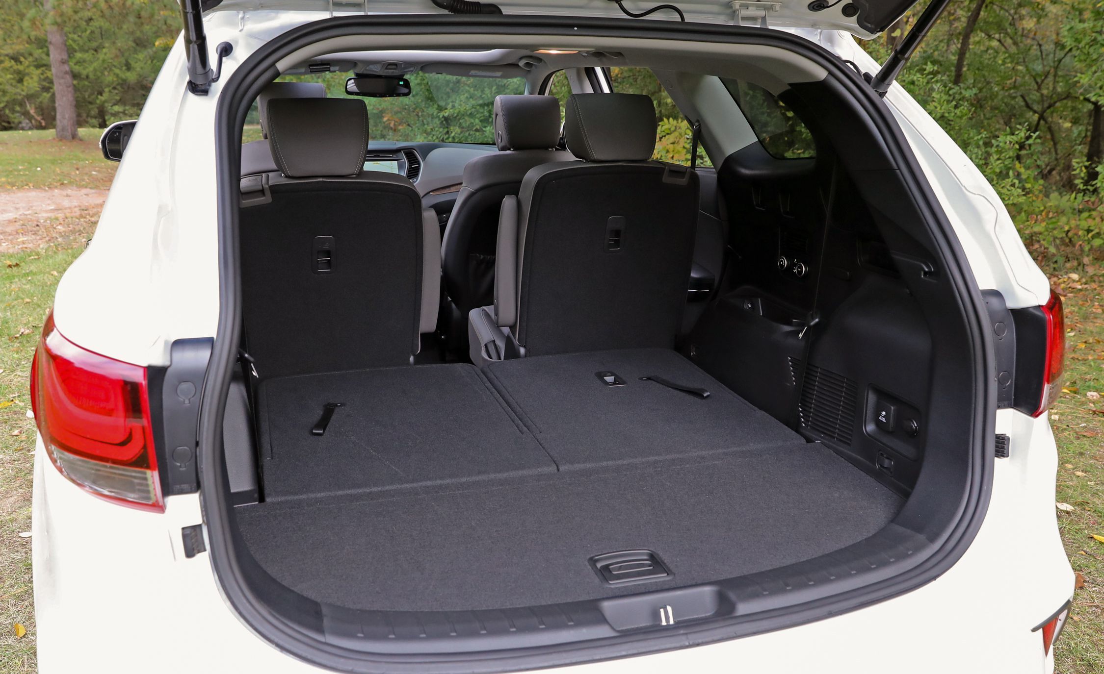 Suv Cargo Space Comparison Chart 2018