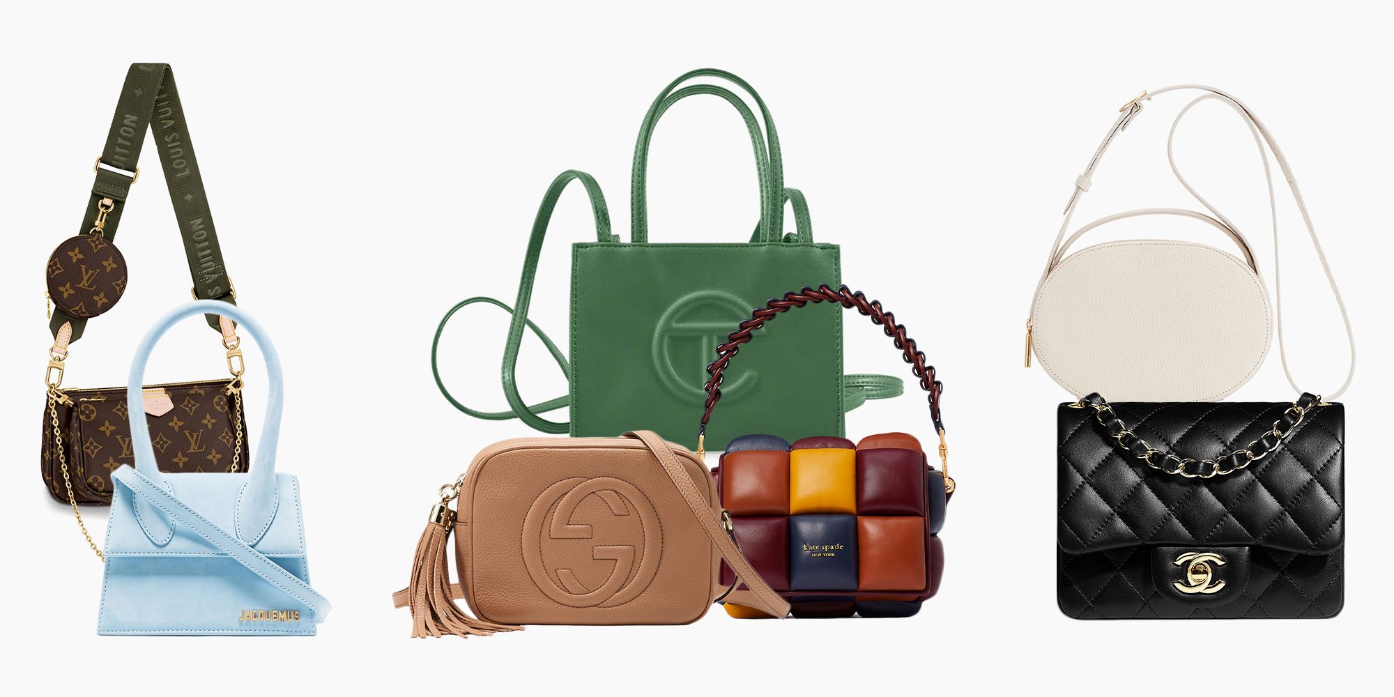 New Womens Designer Style Crossbody Bag Girls Handbag Everyday Faux Leather Bag Phone Bag Bags & Purses Handbags Shoulder Bags 