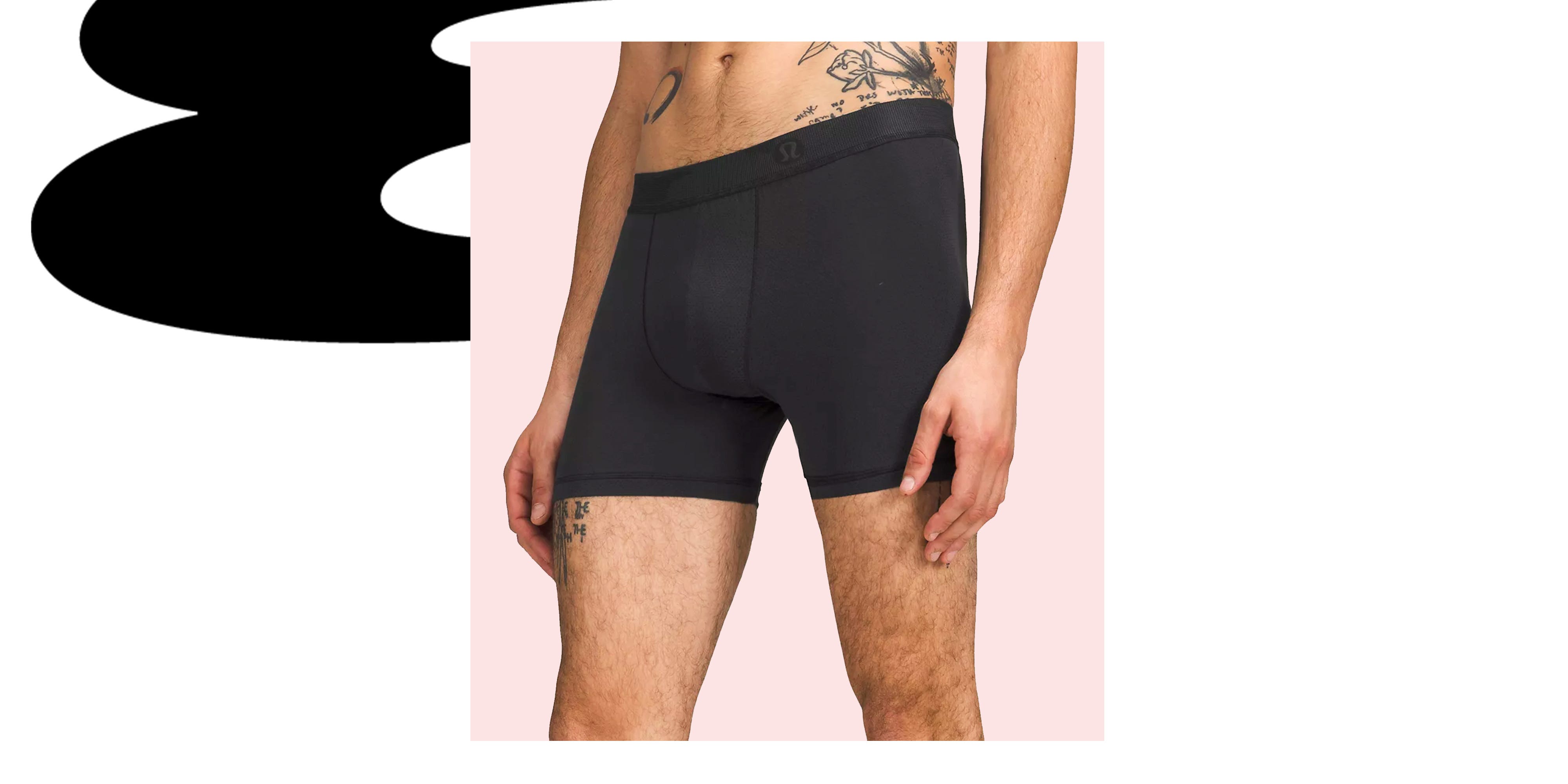 Rhodar Mens Breathable Soft Name Underwear Boxer Briefs 