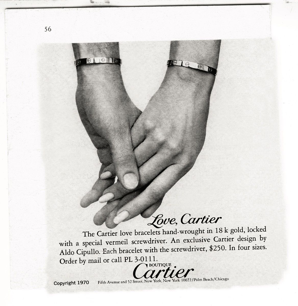 cartier lock bracelet