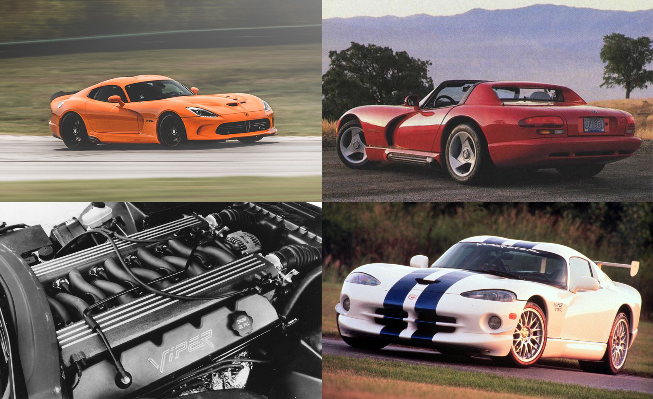 dodge viper year models Snake, Recoiled: A Visual History of the Dodge Viper