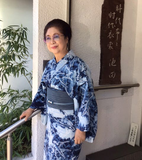 アンティーク着物を知る池田由紀子のおしゃれ提案|8月・豪華な夏の