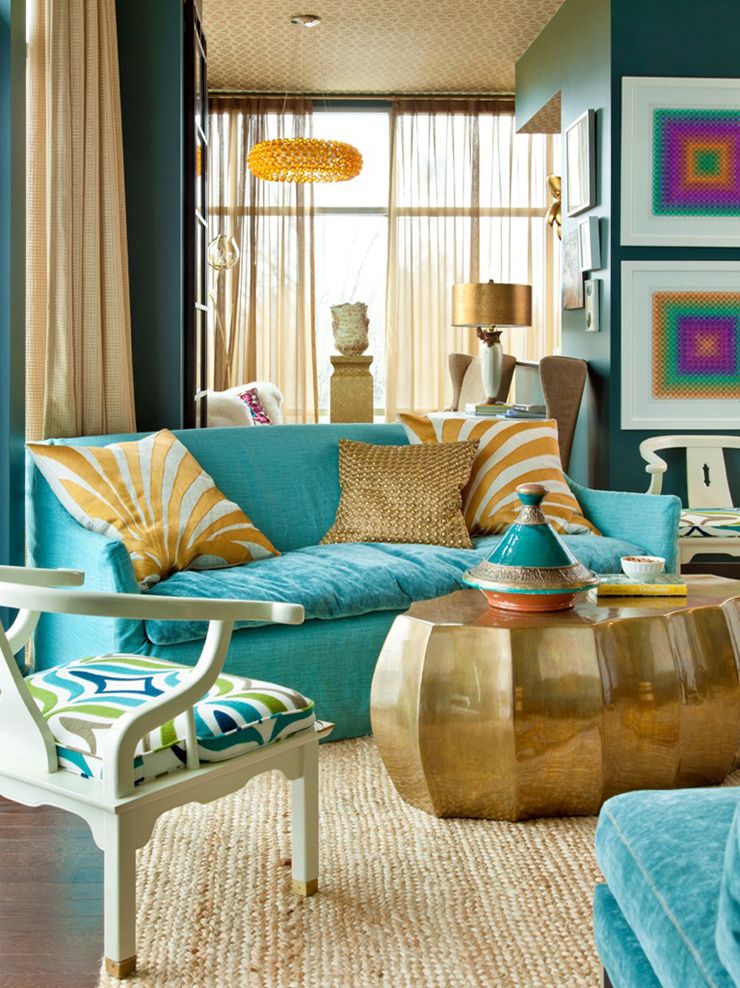 teal paint color palette