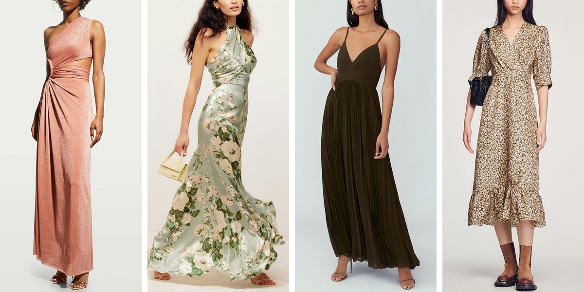 Prep for the Fall Wedding Circuit With These Pretty Dresses