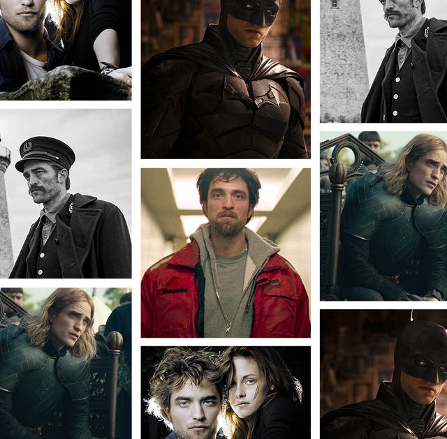 robert pattinson in good time, the lighthouse, twilight, and the batman