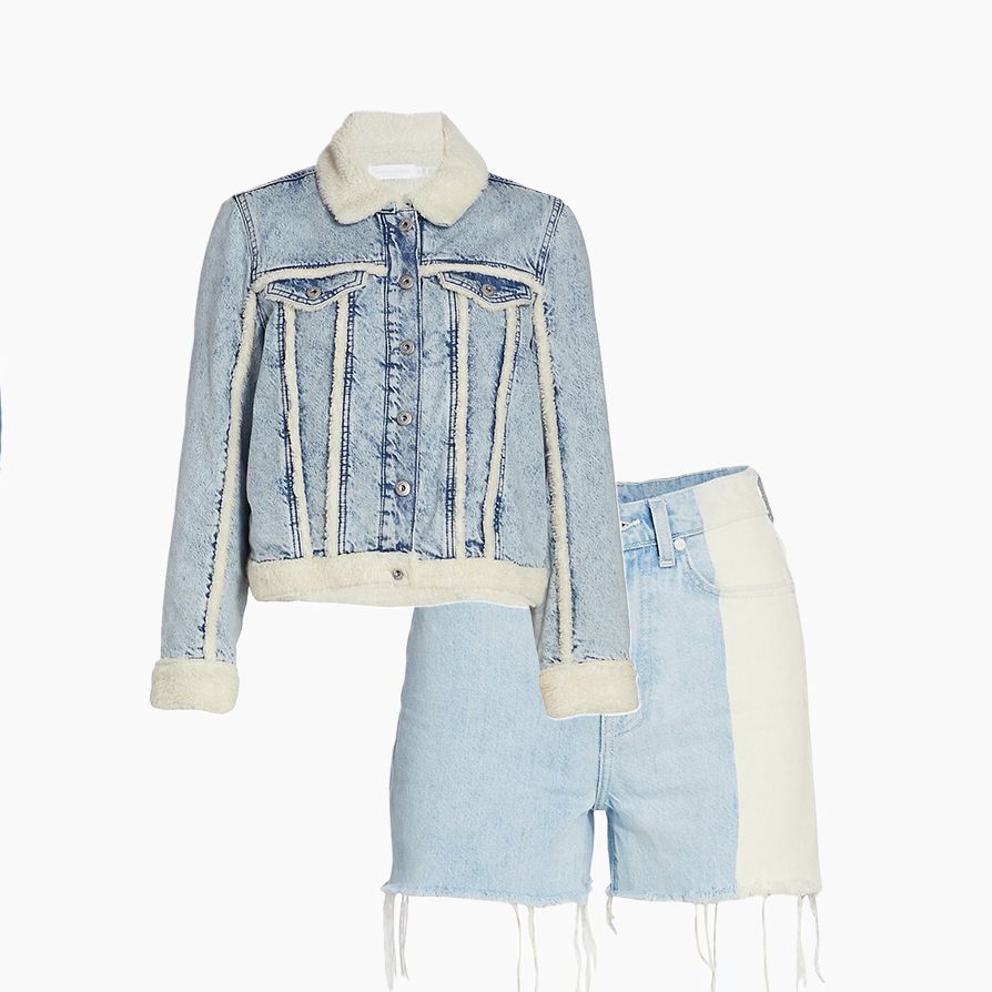Jean jackets, shorts, and tops, oh my!