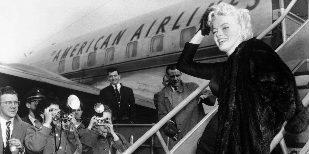 The Best Celebrity Airport Style From the 1950s