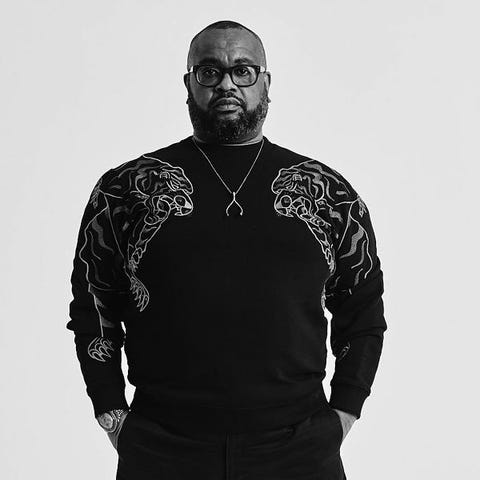 black and white headshot