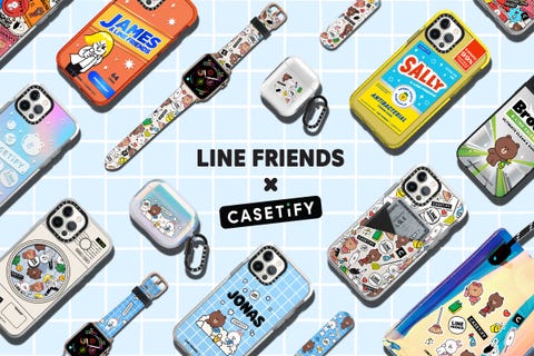 Casetify聯名推出多款line Friends手機殼