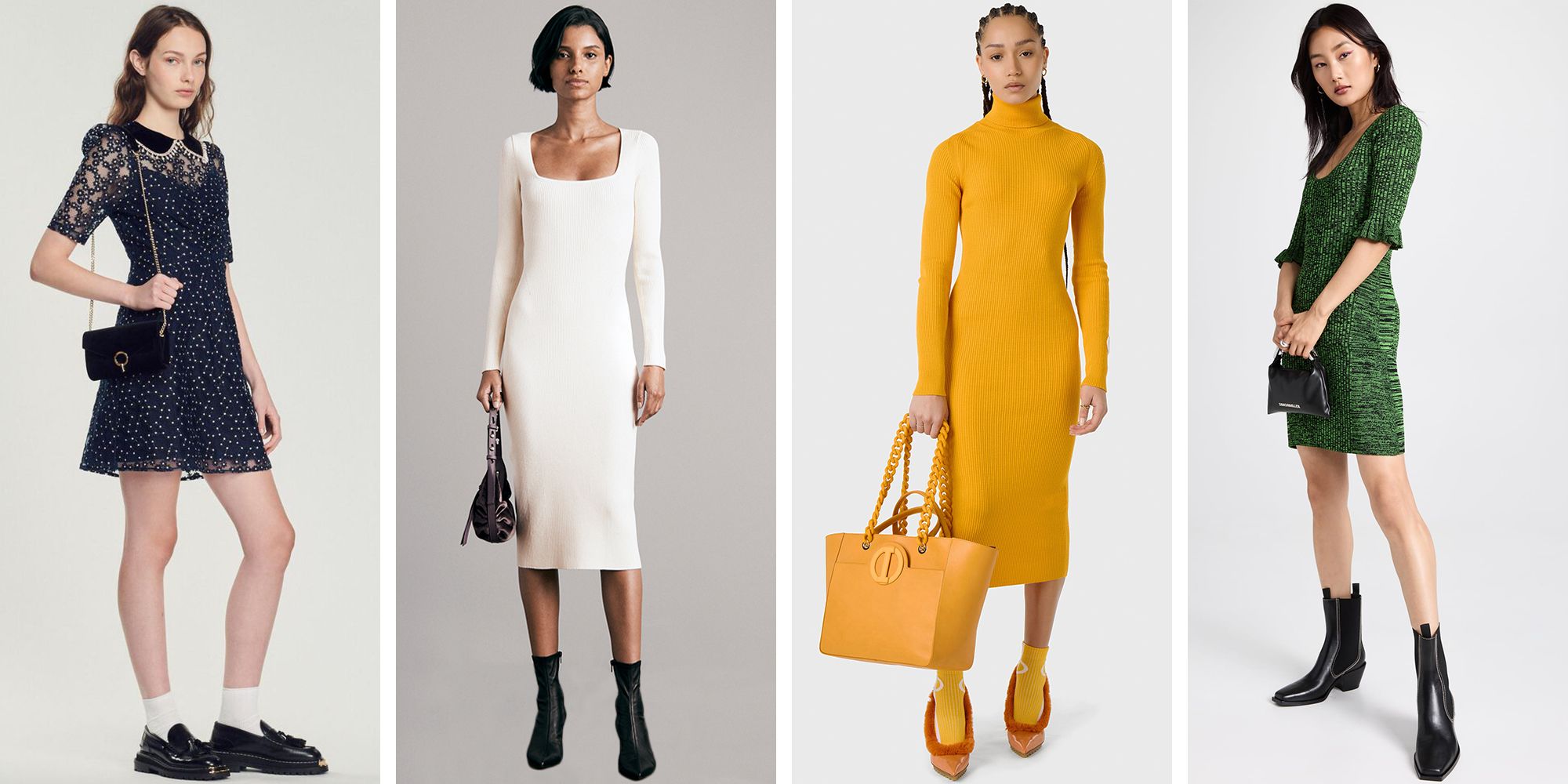 The 22 Best Winter Dresses to Ditch Your Sweats for This Season