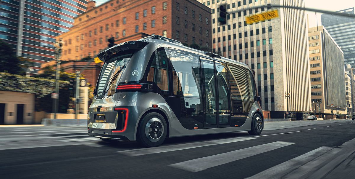 This Company Has Just Revealed a Driverless Shuttle Bus at CES