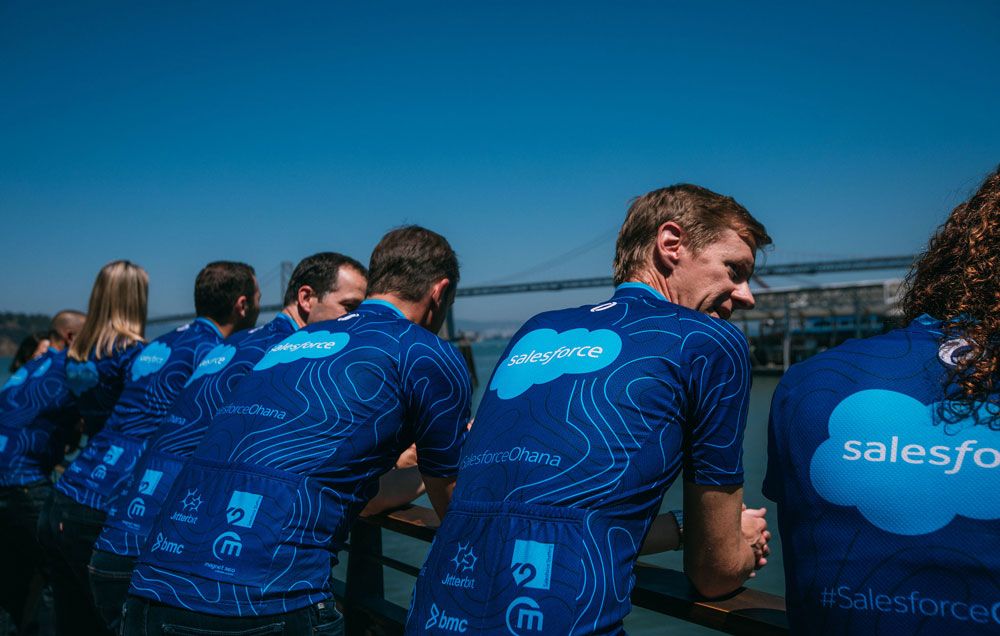 salesforce cycling jersey