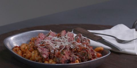 flank steak pasta