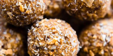 toasted coconut snack balls