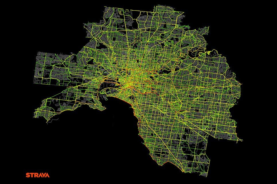 strava bike routes