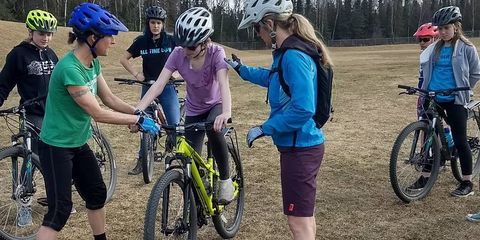 grit anchorage girls cycling group lael wilcox bike specialized stolen