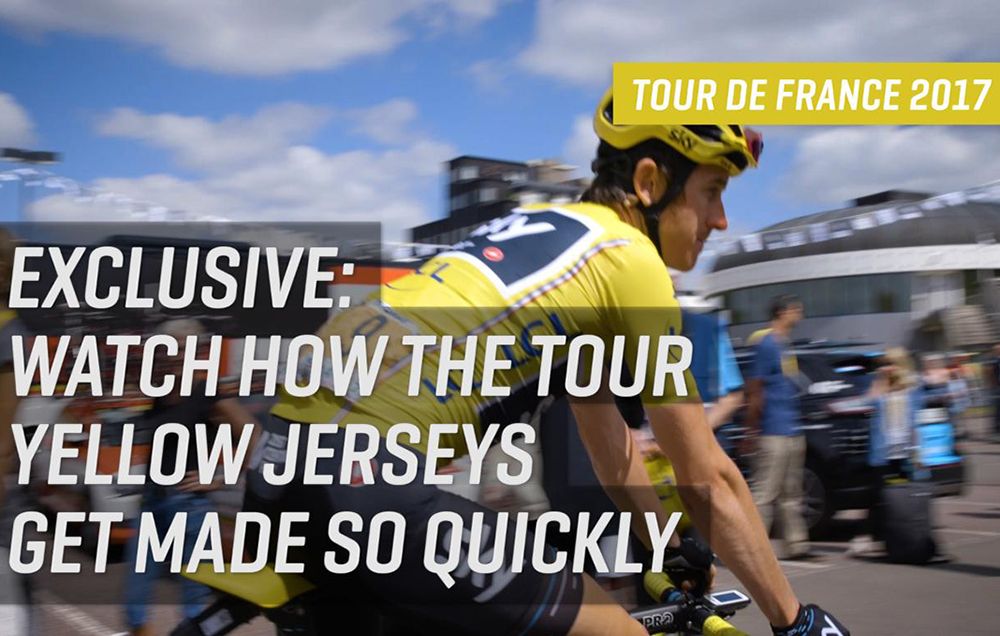 Tour de France Yellow Jerseys 