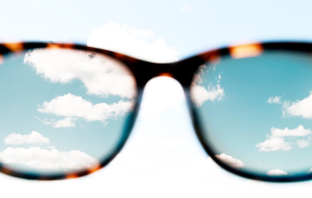 use of polarised glass