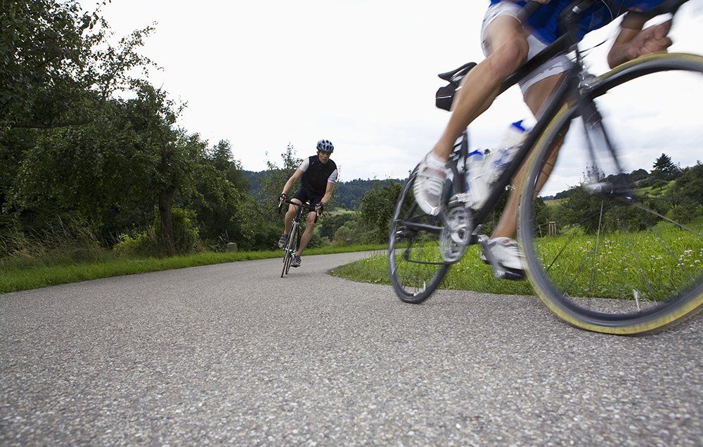 road bike cornering