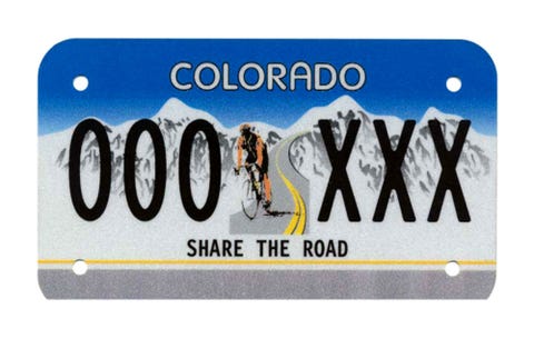 Does Your State Have Bike Friendly License Plates Bicycling