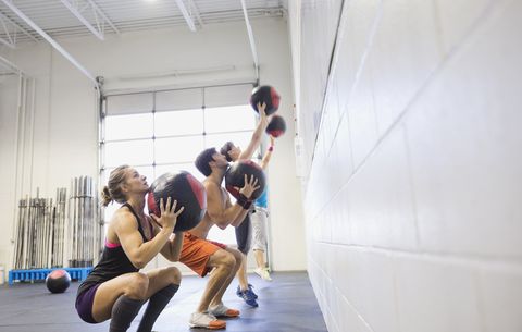 CrossFit Wall Ball