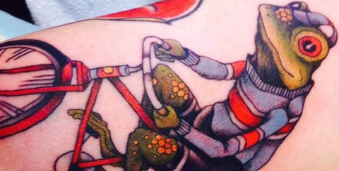 29 Great Bicycling Tattoos Bicycling