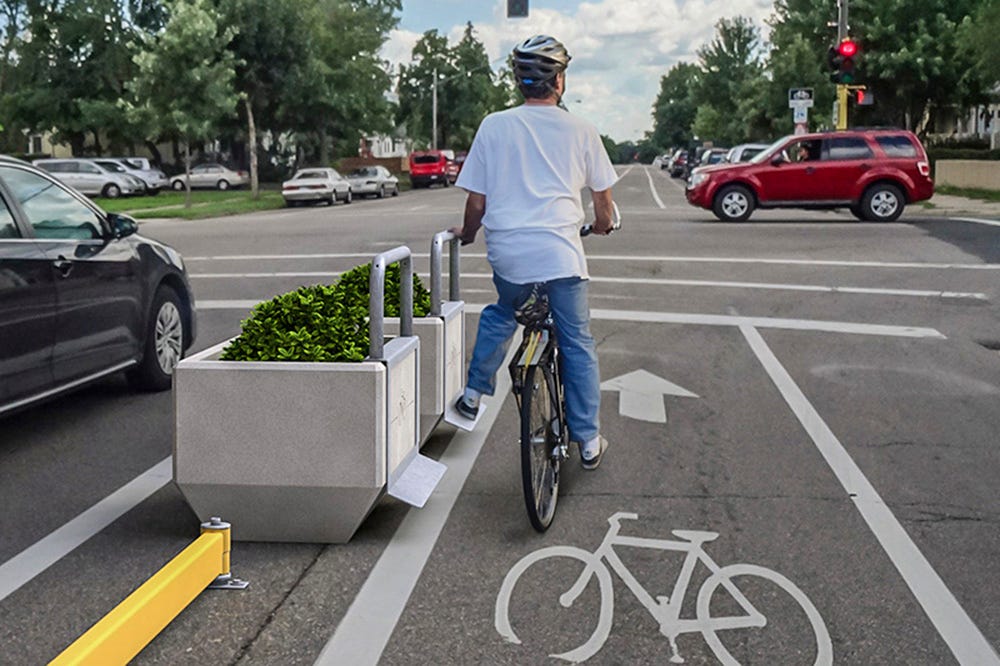 Streets With Bike Lanes Near Me These Pre-Fab Protected Bike Lanes Could Help Keep Cyclists Safe