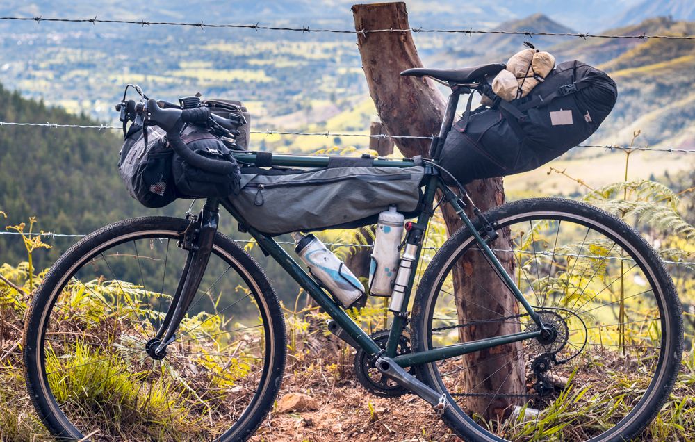 backpacking cycling