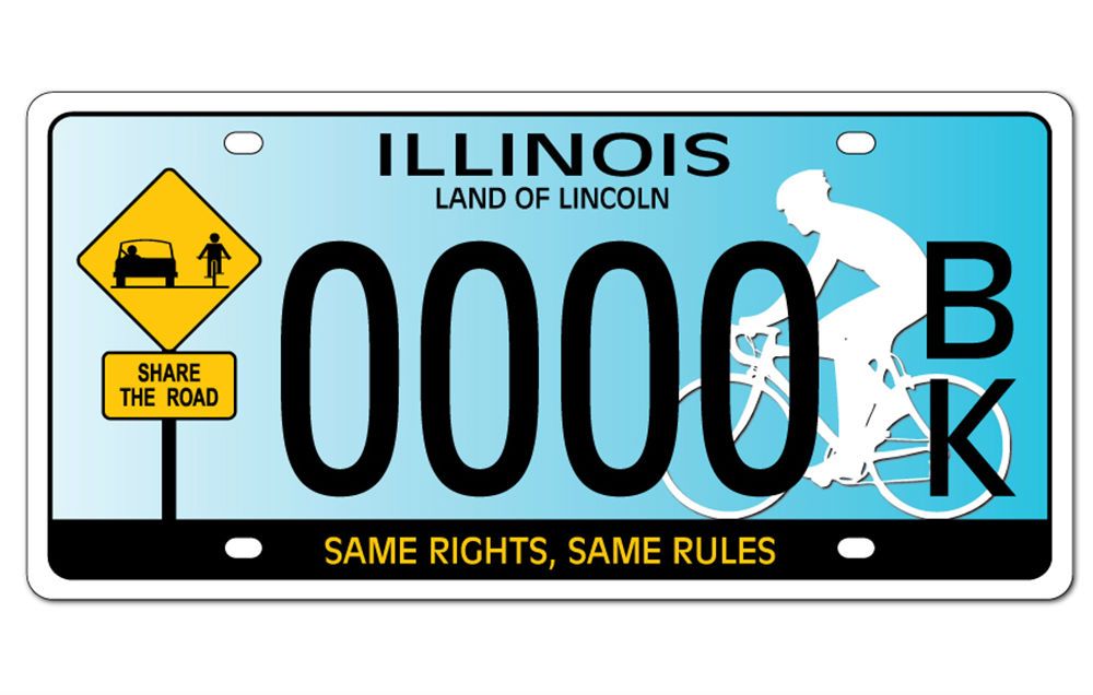 i have not receive license plate sticker renewal illinois