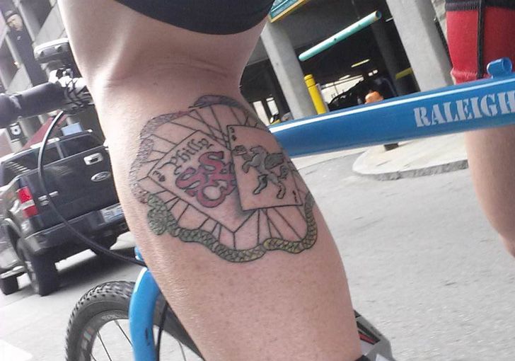 29 Great Bicycling Tattoos Bicycling