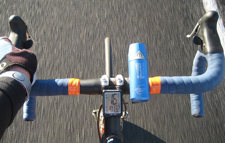 road bike handlebars on mountain bike