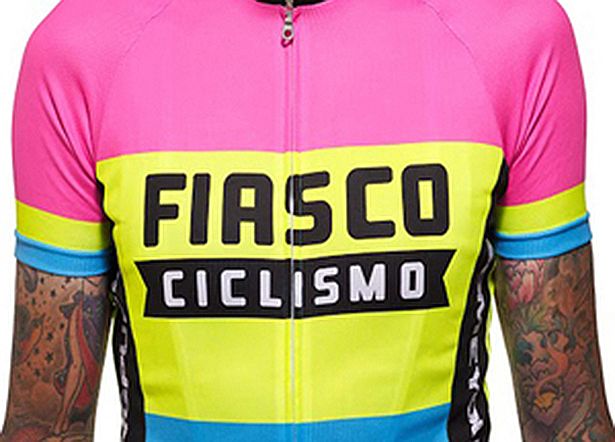 fluro cycling jersey