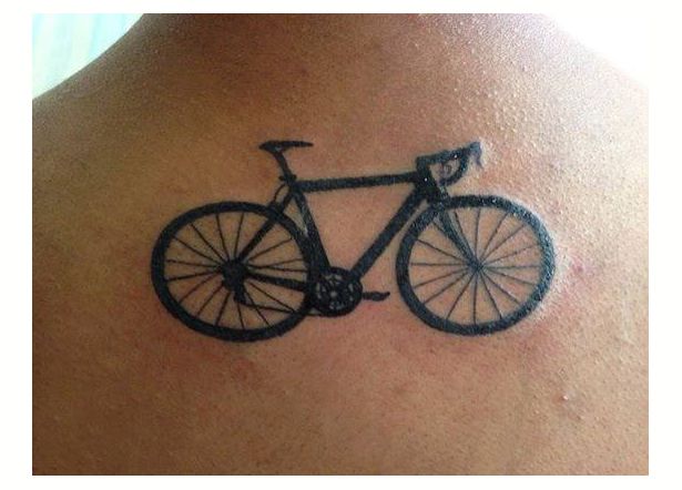 road bike tattoo designs