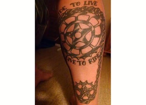 29 Great Bicycling Tattoos Bicycling