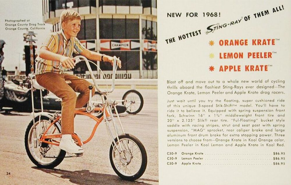 orange krate bike